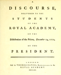 Reynolds 1771, Titelblatt