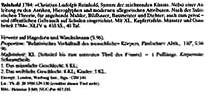 Reinhold 1784, Bibliographie