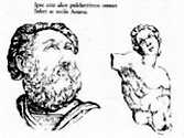 Della Porta: Aeneas und Torso.