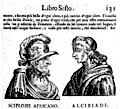Della Porta: Scipio Africano & Alcibiade