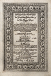 Bartoli - Sandrart, Titelblatt 1692