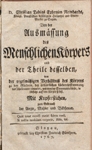 Reinhard 1767, Titelblatt