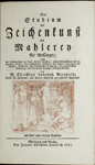 Reinhold 1773, Titelblatt