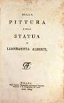 Alberti, Titelblatt