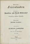 Bergmann, Serien-Titelblatt